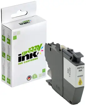 Kompatibel zu Brother LC421XLY Gelb ca. 500 Seiten, (My Green) 