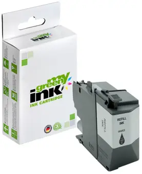 Kompatibel zu Brother LC422XLBK Schwarz ca. 3.000 Seiten, (My Green) 