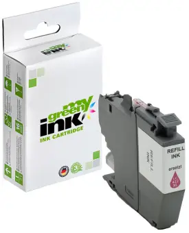 Kompatibel zu Brother LC422XLM  Magenta ca. 1.500 Seiten, (My Green) 