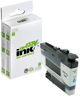 My Green Toner Tintenpatrone für Brother LC-427C Cyan ca. 1.500 Seiten 