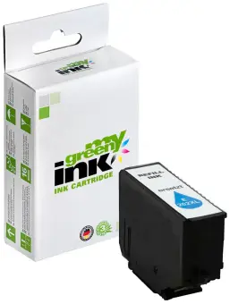 Alternativ Tintenpatrone für Epson 202XL Cyan C13T02H24010 ca. 650 Seiten  (My Green Toner) 