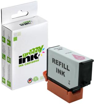 My Green Toner Druckerpatrone für Epson  378 C13T37864010 Magenta hell ca. 360  Seiten, 