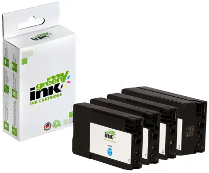 Kompatibel zu HP963XL 3YP35AE KIT BK+C+M+Y 1 x 2.000 Seiten, 3 x 1.600 Seiten, (My Green) 