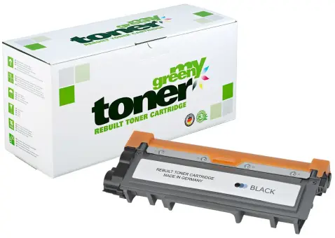 Kompatibel zu Brother TN-2320 Schwarz ca. 2.600 Seiten, (My Green) 