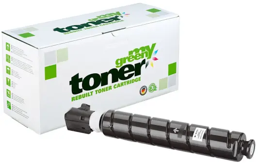 Kompatibel zu Canon C-EXV51BK 0481C002 Schwarz ca. 69.000 Seiten, (My Green) 