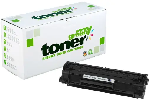 Alternativ Toner für Canon 728 3500B002 Schwarz ca. 4.200 Seiten  (My Green Toner) 