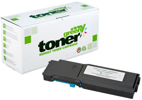 Alternativ Toner für Dell 593-BBBT Cyan ca. 4.000 Seiten  (My Green Toner) 