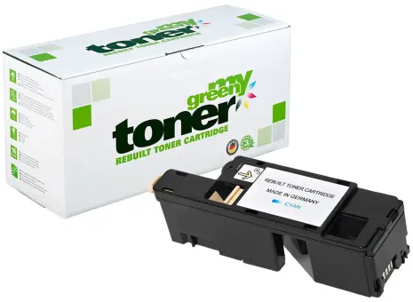 Alternativ Toner für Dell 593-BBLL Cyan ca. 1.400 Seiten  (My Green Toner) 