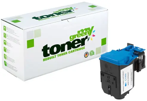 Alternativ Toner für Epson C13S050749 Cyan ca. 8.000 Seiten  (My Green Toner) 