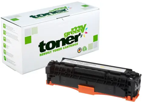 Alternativ Toner für HP CC532A/718Y Yellow ca. 2.800 Seiten  (My Green Toner) 