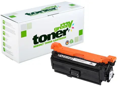 Alternativ Toner für HP CE260X Schwarz ca. 17.000 Seiten  (My Green Toner) 