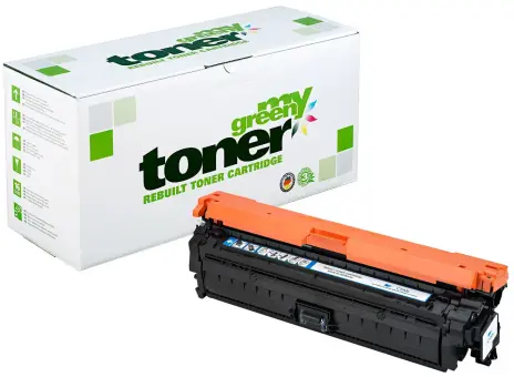 Alternativ Toner für HP CE271A Cyan ca. 15.000 Seiten  (My Green Toner) 