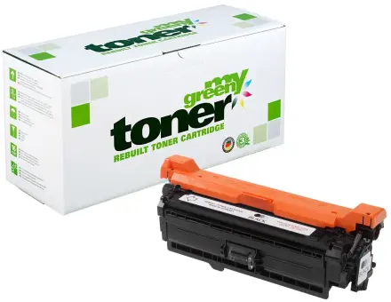 Alternativ Toner für HP CE400X Schwarz ca. 11.000 Seiten  (My Green Toner) 