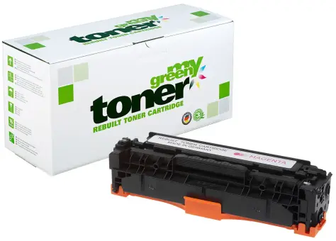 Kompatibel zu HP CE413A Magenta ca. 2.600 Seiten, (My Green Toner) 