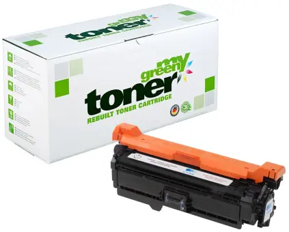 Kompatibel zu HP CF321A Cyan ca. 16.500 Seiten, (My Green Toner) 