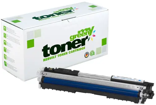 Alternativ Toner für HP CF351A Cyan ca. 1.000 Seiten  (My Green Toner) 