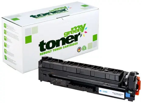 Alternativ Toner für HP CF411X/046H Cyan ca. 5.000 Seiten  (My Green Toner) 