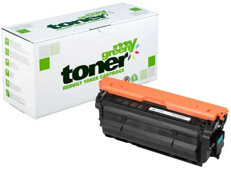 Kompatibel zu HP656X CF461X Cyan ca. 22.000 Seiten, (My Green Toner) 