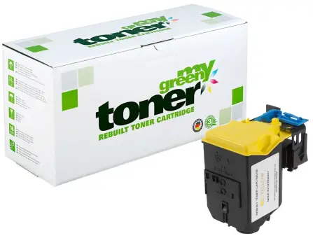 Alternativ Toner für Konica Minolta A0X5250 Yellow ca. 6.000 Seiten  (My Green Toner) 
