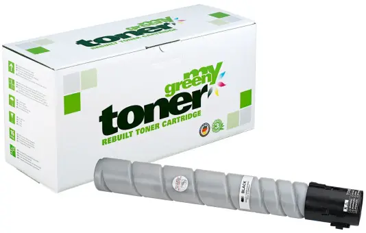 Alternativ Toner für Konica Minolta A8K3150/TN-221K Schwarz ca. 24.000 Seiten  (My Green Toner) 