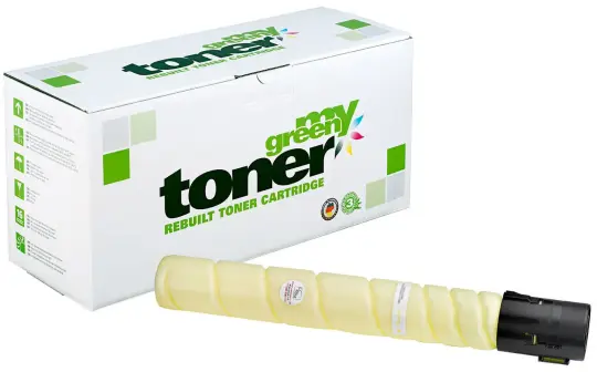 Alternativ Toner für Konica Minolta A8K3250/TN-221Y Yellow ca. 21.000 Seiten  (My Green Toner) 