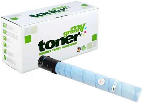 Alternativ Toner für Konica Minolta Bizhub A9E8450/TN-514C Cyan ca. 26.000 Seiten  (My Green Toner) 