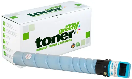 Alternativ Toner für Konica Minolta Bizhub AAV8450/TN-328C Cyan ca. 28.000 Seiten  (My Green Toner) 