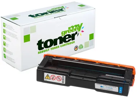 Kompatibel zu Kyocera TK-150C Cyan ca. 6.000 Seiten, (My Green Toner) 