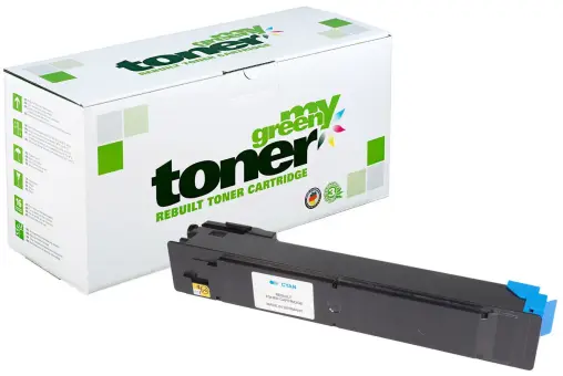 Kompatibel zu Kyocera TK-5195C 1T02R4CNL0 Cyan ca. 7.000 Seiten, (My Green Toner) 
