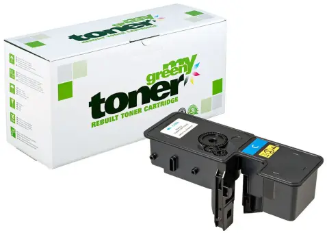 Alternativ Toner für Kyocera TK-5240 C Cyan ca. 3.000 Seiten  (My Green Toner) 