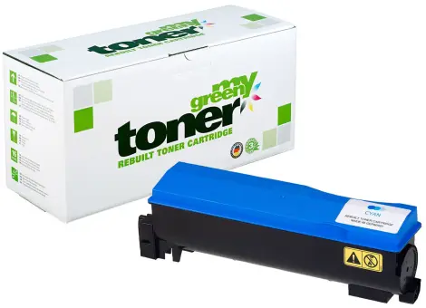 Alternativ Toner für Kyocera TK-560C Cyan ca. 10.000 Seiten  (My Green Toner) 