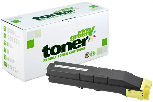 Kompatibel zu Kyocera TK-8505Y Gelb ca. 20.000 Seiten, (My Green Toner) 