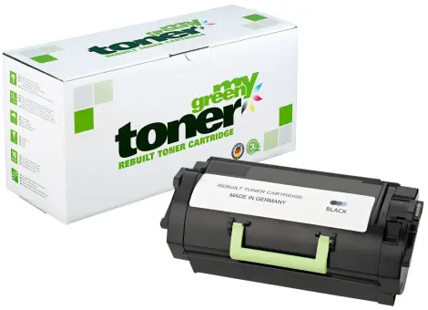 Alternativ Toner für Lexmark 24B6015 Schwarz ca. 35.000 Seiten  (My Green Toner) 