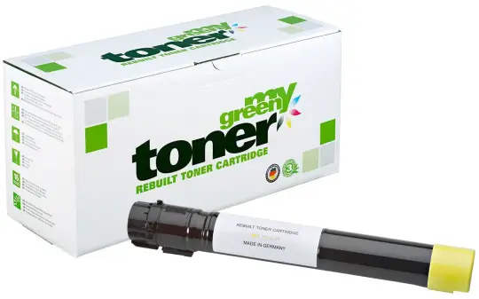 Alternativ Toner für Lexmark C950X2YG Yellow ca. 22.000 Seiten  (My Green Toner) 