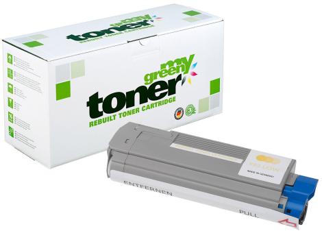 My Green Toner für Oki 43381905[HC] Yellow[HC] ca. 8.000 Seiten 