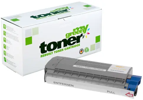 Alternativ Toner für Oki 44318605 Yellow ca. 11.500 Seiten  (My Green Toner) 