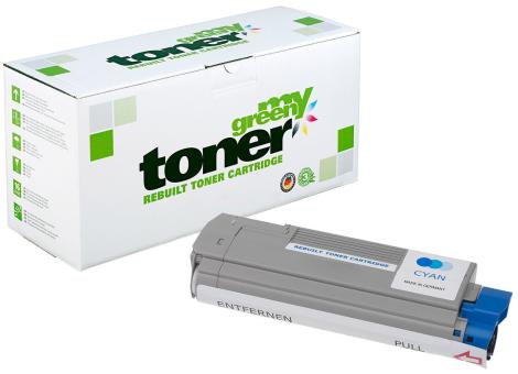 My Green Toner für Oki 46507507 Cyan ca. 6.000 Seiten 