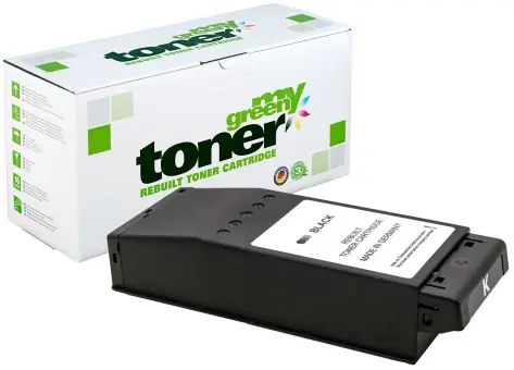 Alternativ Toner für Oki C650BK Seiten Schwarz ca. 7.000  (My Green Toner) 