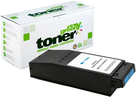 Kompatibel zu Oki C650C Seiten, Cyan ca. 7.000 (My Green) 