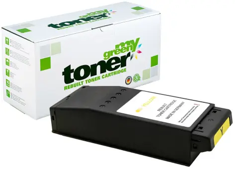 Alternativ Toner für Oki C650Y Seiten Yellow ca. 6.000  (My Green Toner) 