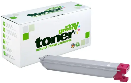 Kompatibel zu Samsung CL-T-M808S Magenta ca. 20.000 Seiten, (My Green Toner) 