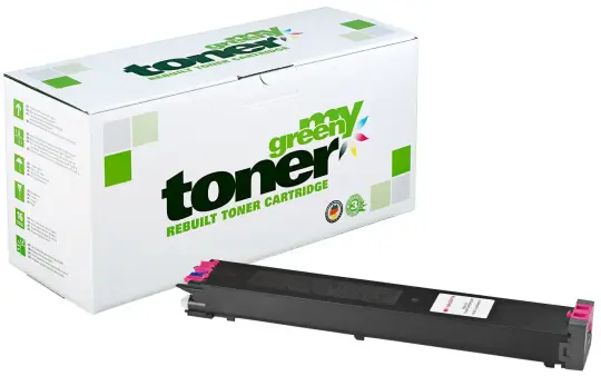 Alternativ Toner für Sharp MX-51GTMA Magenta ca. 18.000 Seiten  (My Green Toner) 
