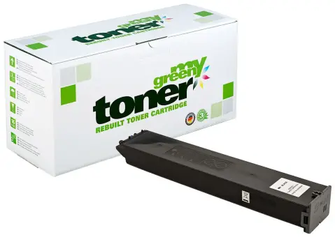 Alternativ Toner für Sharp MX-61GTBA Schwarz ca. 40.000 Seiten  (My Green Toner) 