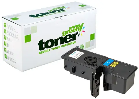 Alternativ Toner für Utax PK-5015C Cyan ca. 3.000 Seiten  (My Green Toner) 