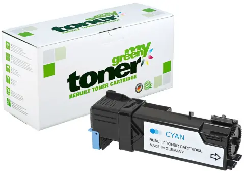 Alternativ Toner für Xerox 106R01594 Cyan ca. 2.500 Seiten  (My Green Toner) 