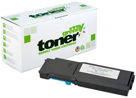 Alternativ Toner für Xerox 106R02229 Cyan ca. 6.000 Seiten  (My Green Toner) 