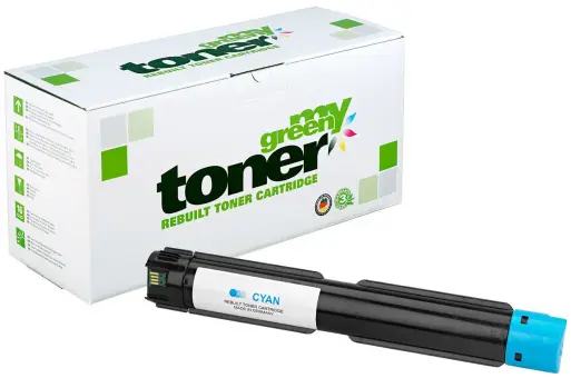 Alternativ Toner für Xerox 106R03760 Cyan ca. 10.100 Seiten  (My Green Toner) 