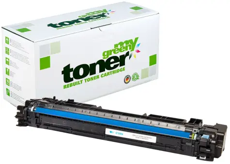 Alternativ Toner für HP Color W9021MC Cyan ca. 35.000 Seiten (My Green Toner) 