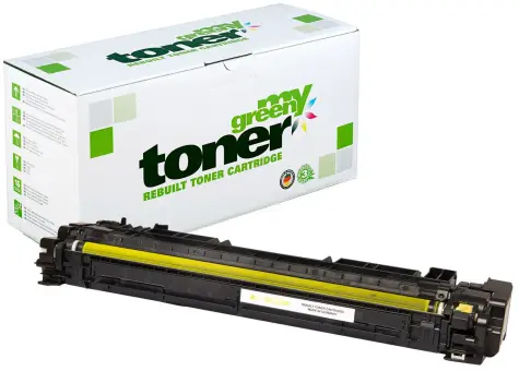 Alternativ Toner für HP Color W9022MC Yellow ca. 35.000 Seiten (My Green Toner) 