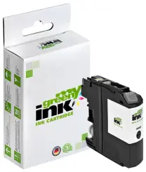 Kompatibel zu Brother LC123BK Schwarz ca. 600 Seiten, (My Green) 